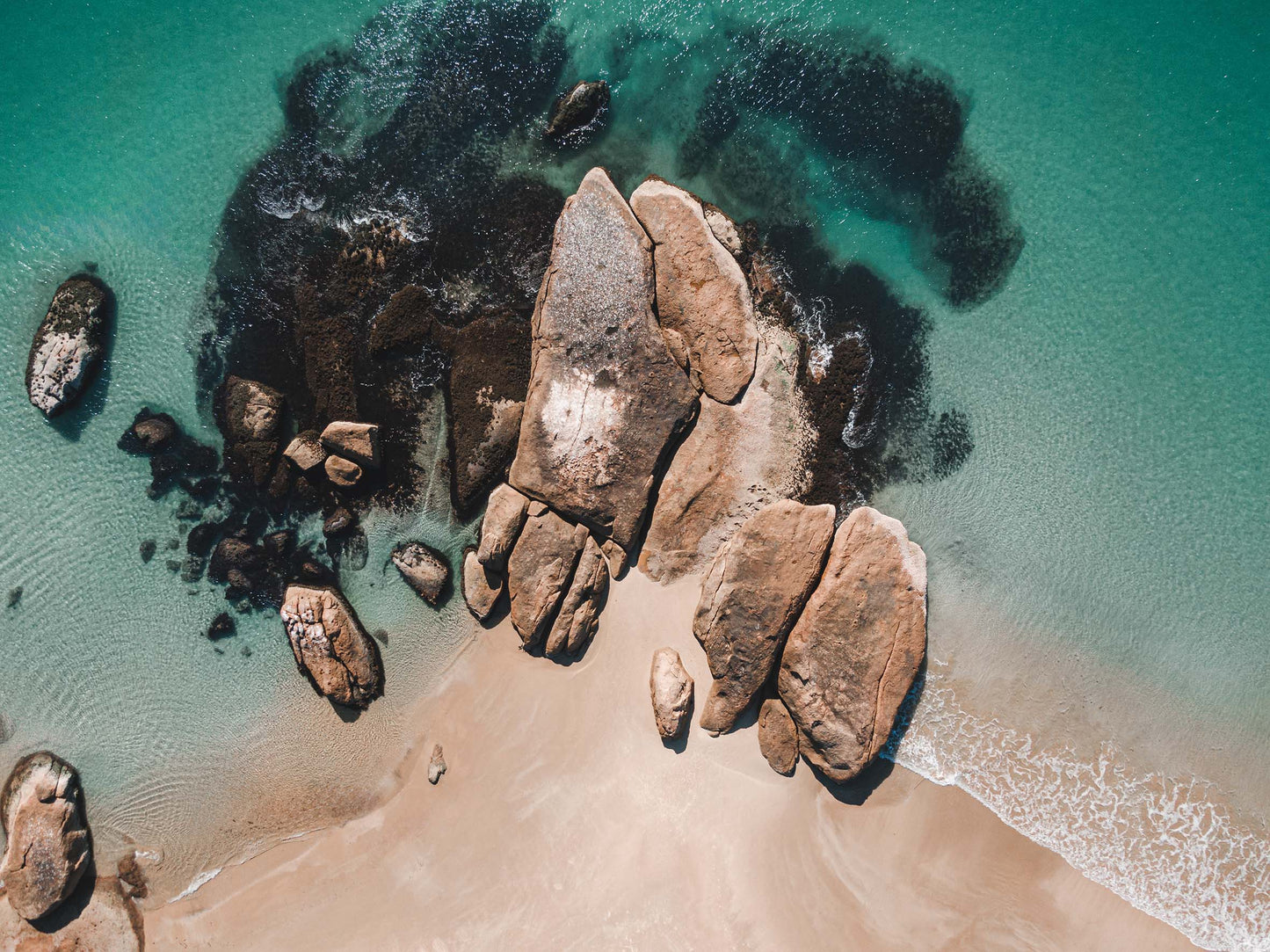 Absolutely - Aerial Ocean Print of South West Rocks, NSW