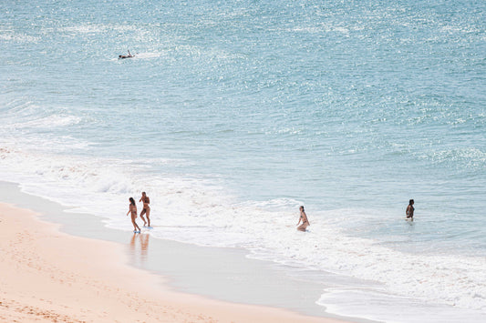 Barefoot Moments – Coastal Print of Terrigal Beach, NSW