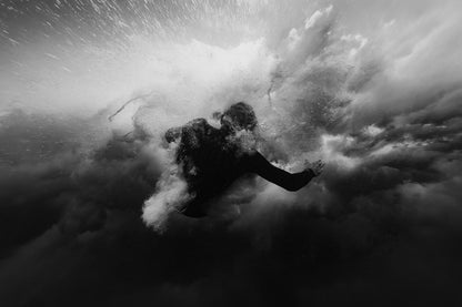 Chaos  - Surf Print of Forresters Beach, NSW