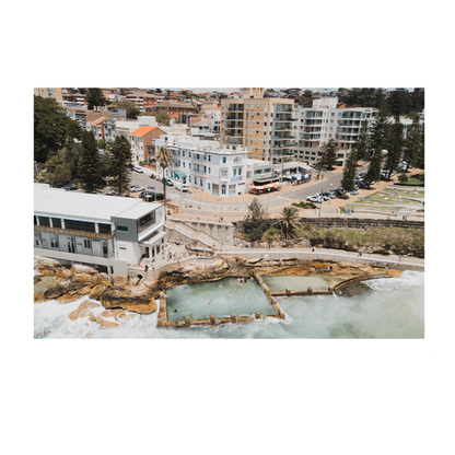 Classic Coogee - Ocean Pool Print of Coogee, Sydney