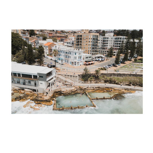 Classic Coogee - Ocean Pool Print of Coogee, Sydney