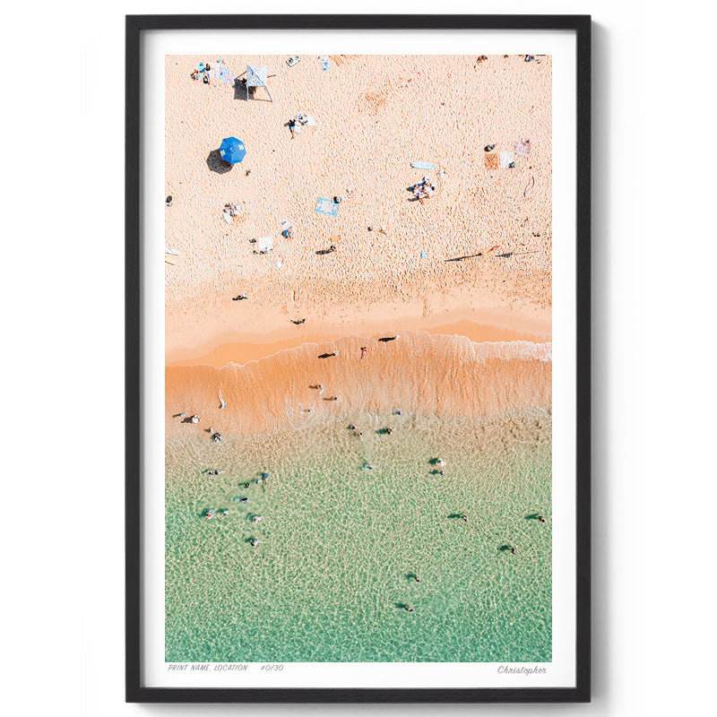 Everyday – Aerial Coastal Print of Toowoon Bay Beach, NSW