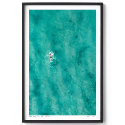 Reach for the Sky – Aerial Coastal Print of Toowoon Bay Beach, NSW