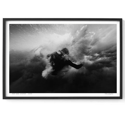 Chaos  - Surf Print of Forresters Beach, NSW