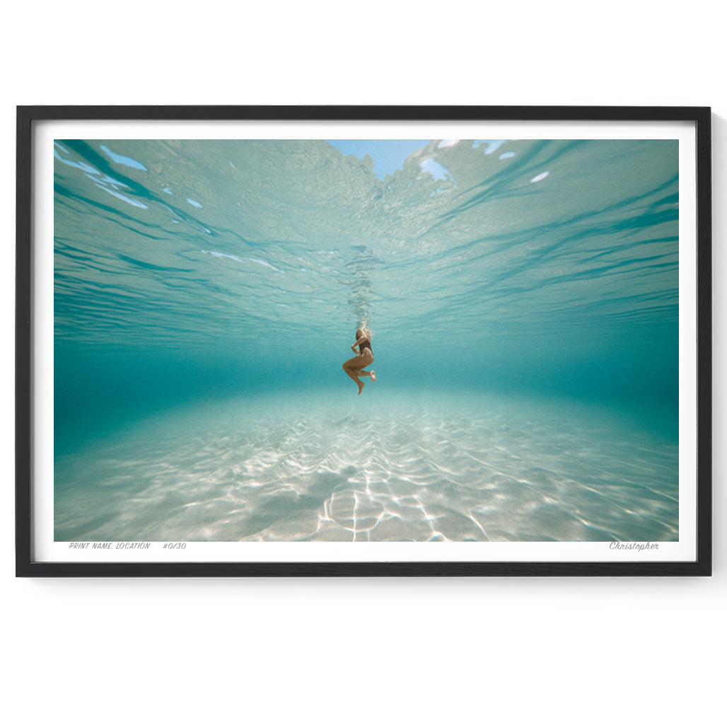From Below – Coastal Print of Terrigal Beach, NSW