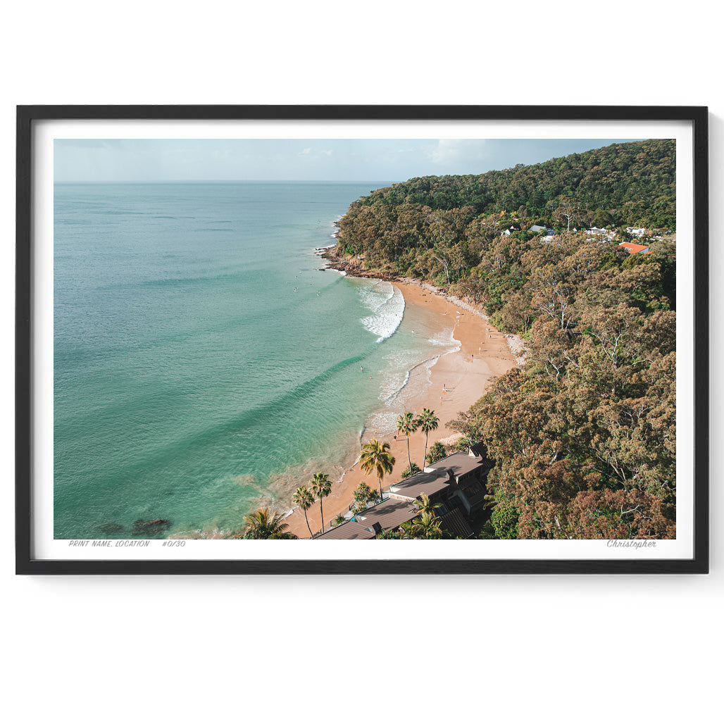 First Point - Coastal Print of Noosa, Sunshine Coast QLD