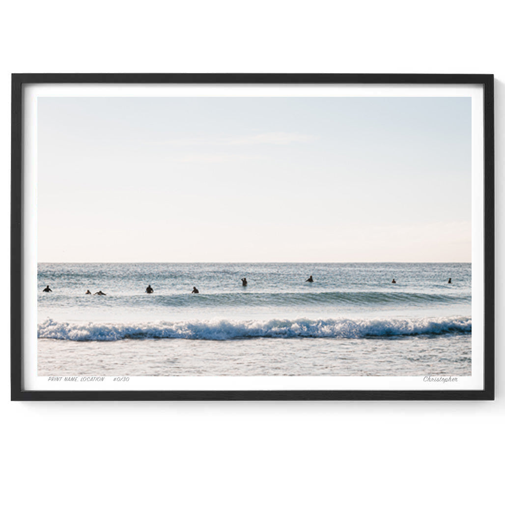 From Time to Time - Coastal Print of Avoca Beach, NSW