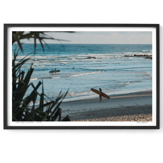 Your Space - Coastal Print of Snapper Rocks, Coolangatta, QLD