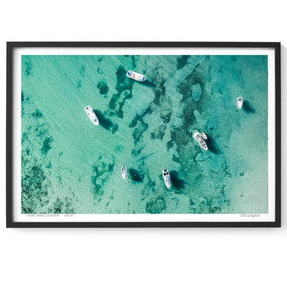 7 Boats – Coastal Print of Terrigal Beach, NSW