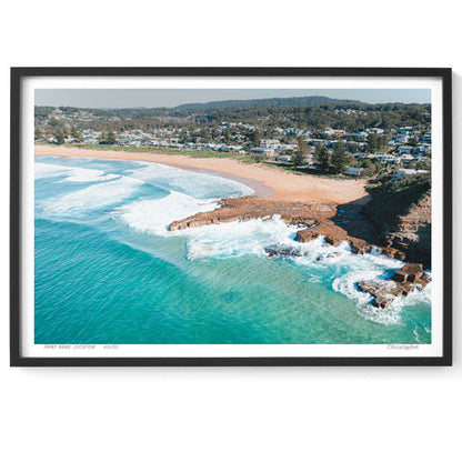 Coastal Light – Aerial Coastal Print of North Avoca, NSW