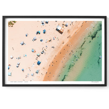 Unlocked – Aerial Coastal Print of Toowoon Bay Beach, NSW