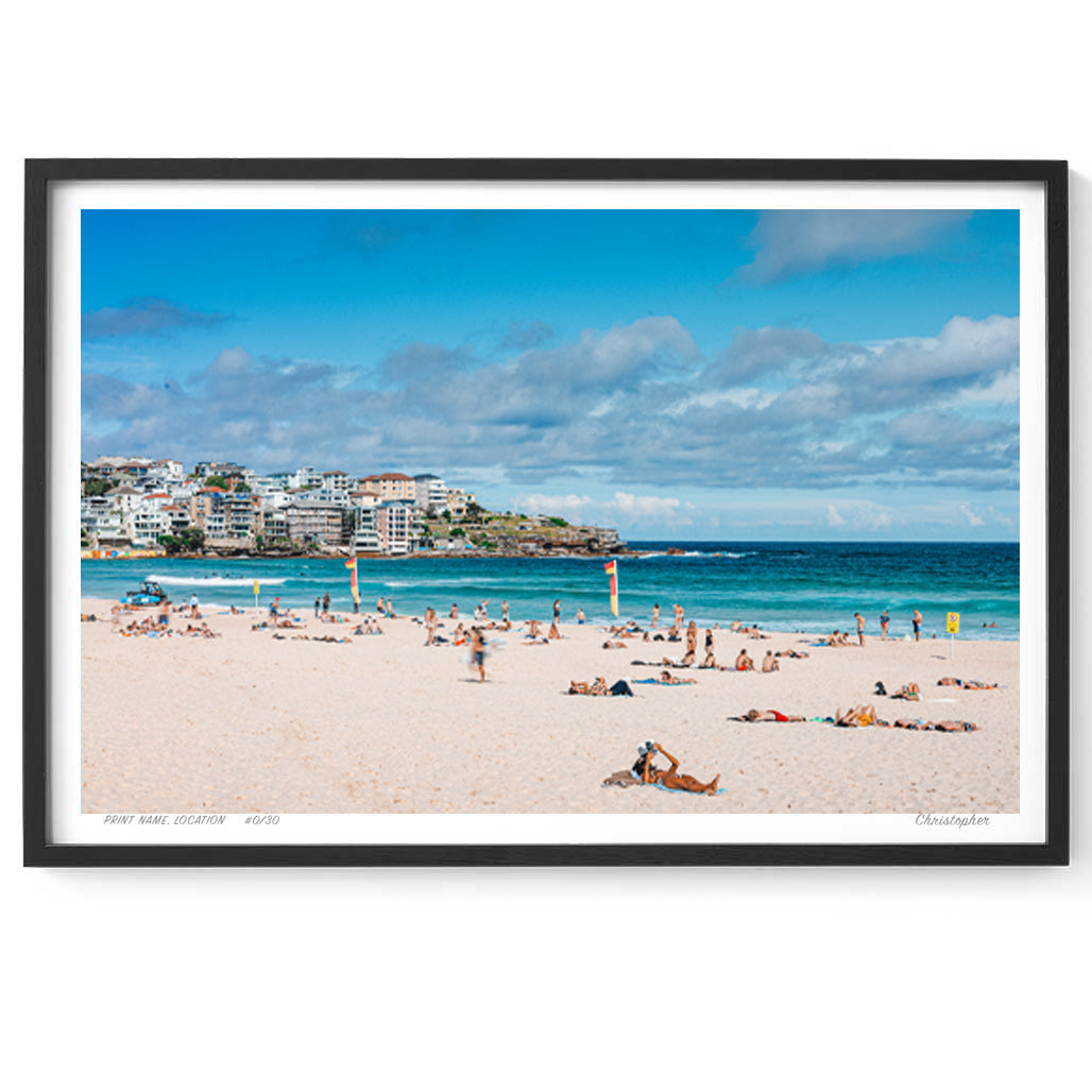 City Life – Coastal Print of Bondi, Sydney