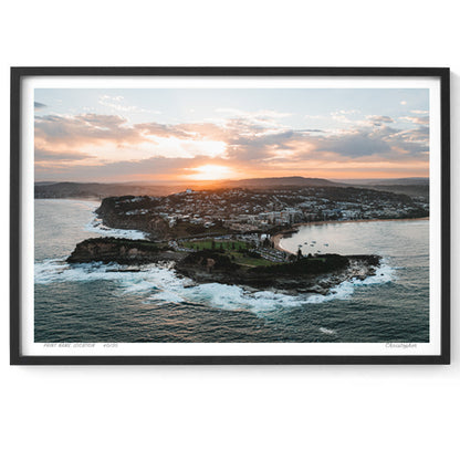 Skililon – Aerial Coastal Print of Terrigal Beach, NSW
