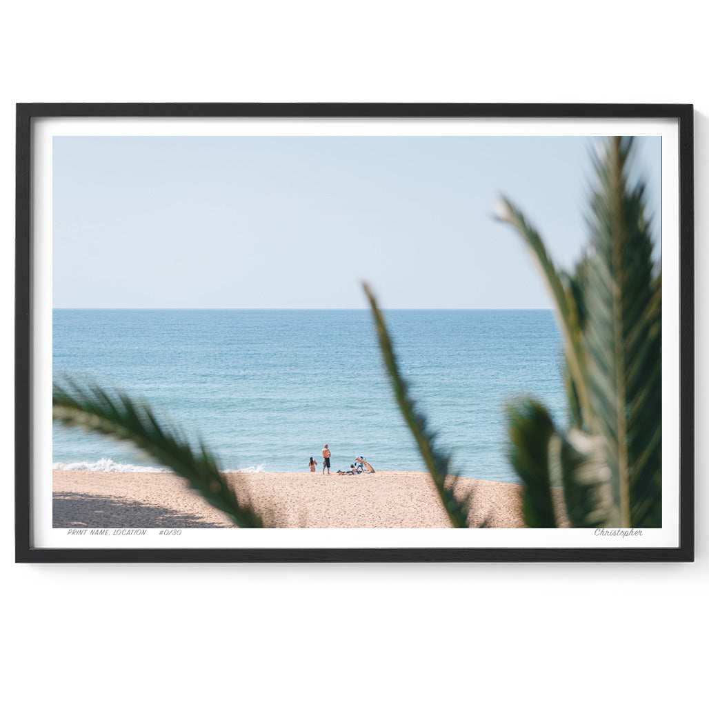 Family Time – Coastal Print of Terrigal Beach, NSW
