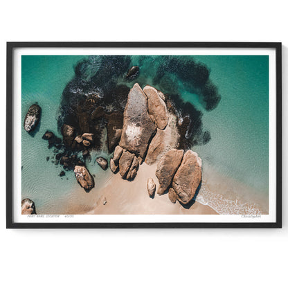 Absolutely - Aerial Ocean Print of South West Rocks, NSW