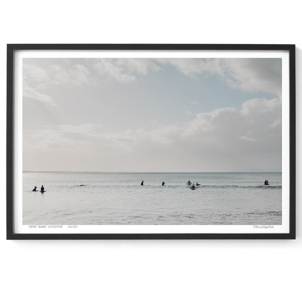 Eye Line - Coastal Print of Noosa, Sunshine Coast QLD