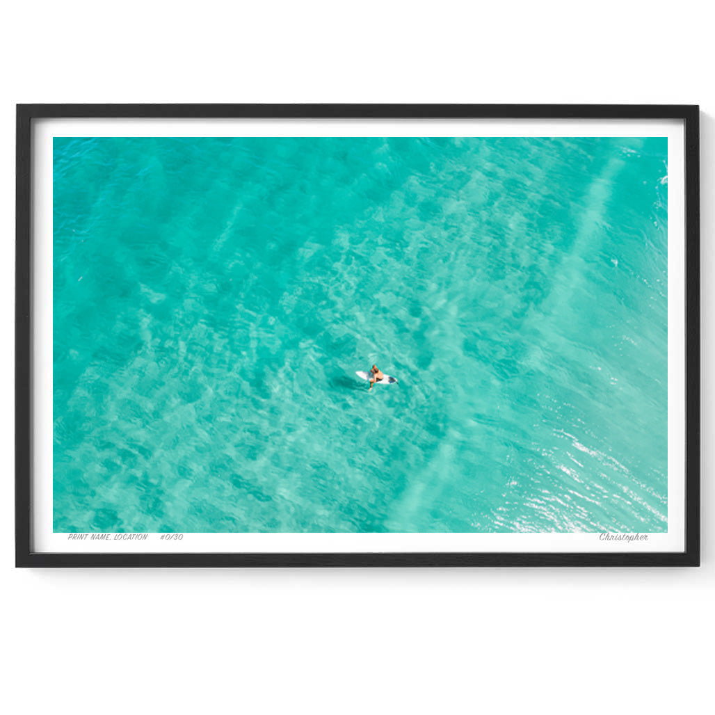 One – Coastal Print of Merewether Newcastle