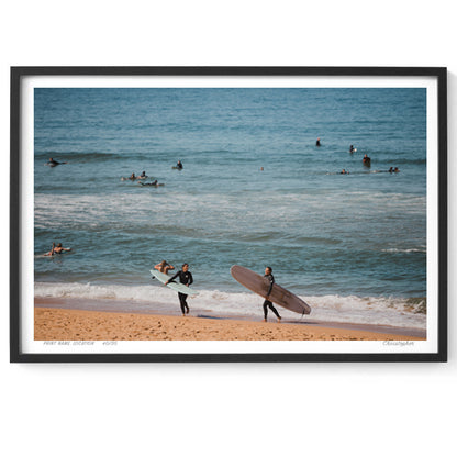 Summer Logs - Coastal Print of Macmasters Beach, NSW