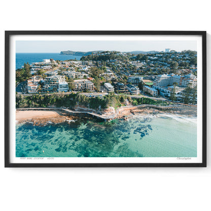 Stunning – Aerial Coastal Print of Terrigal Beach, NSW