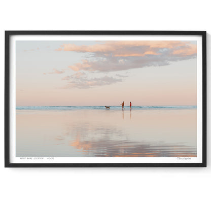 Walking Who - Coastal Print of Coolum, Sunshine Coast QLD