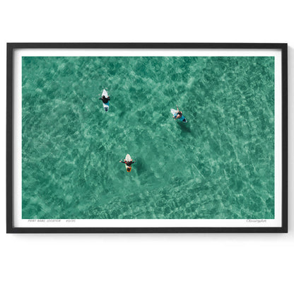 The Magic Number – Fine Art Aerial Coastal Print of Wamberal Beach, NSW