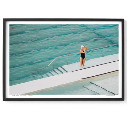 First Lines – Coastal Print of Bondi, Sydney