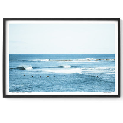 Blue Bliss – Coastal Print of Blue Bay, NSW