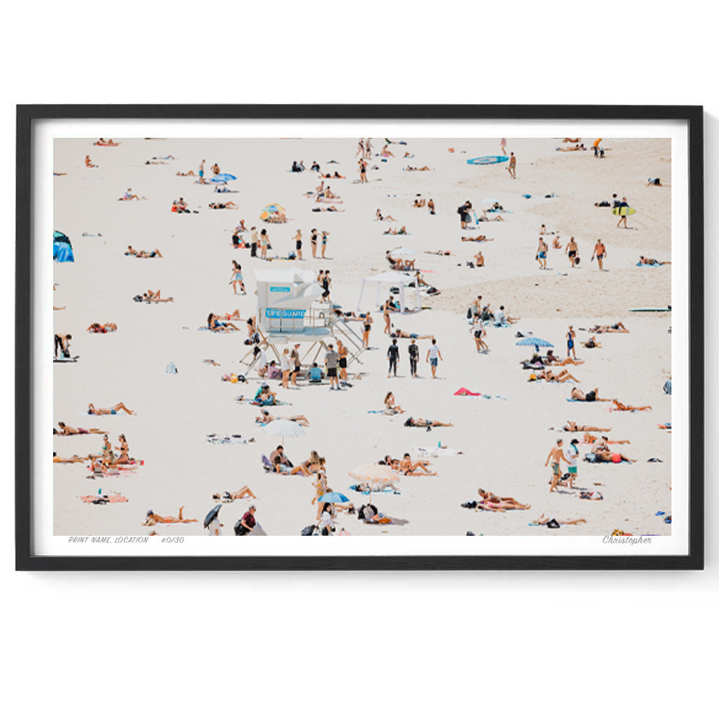 Found – Coastal Print of Bondi, Sydney