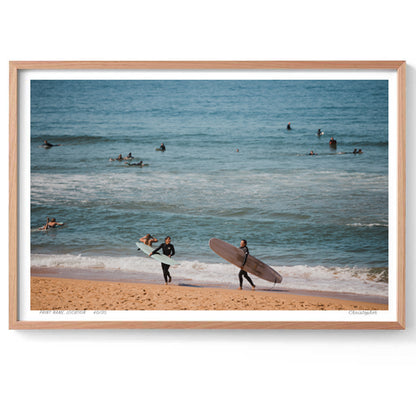 Summer Logs - Coastal Print of Macmasters Beach, NSW