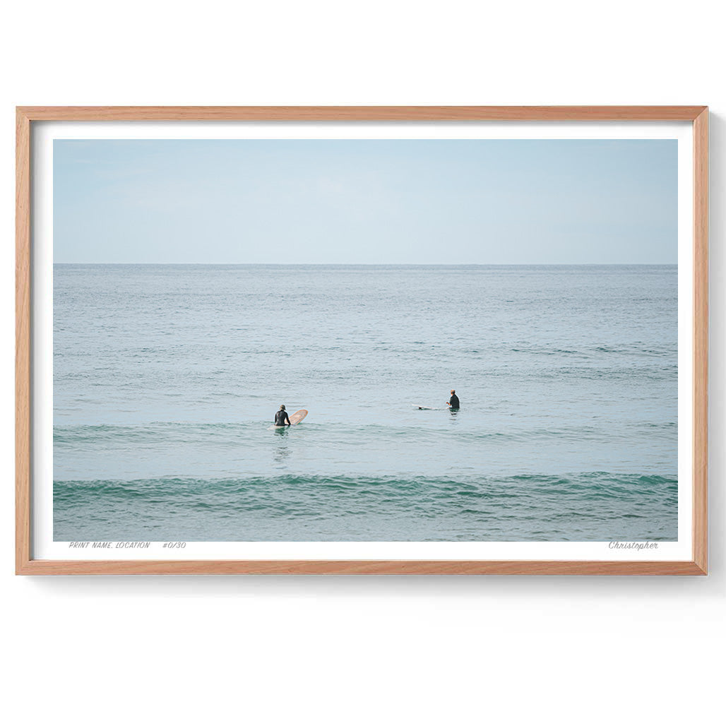 Longboards go to Heaven - Coastal Print of Macmasters Beach, NSW