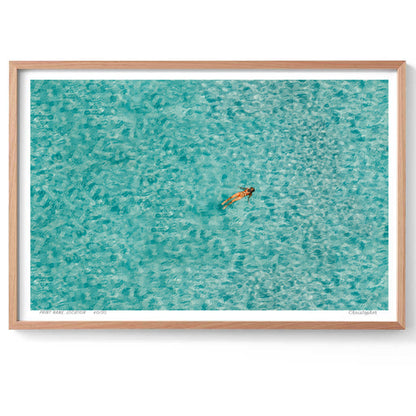 Float – Aerial Coastal Print of Bondi, Sydney