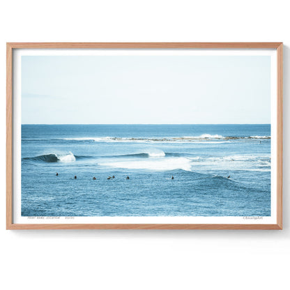 Blue Bliss – Coastal Print of Blue Bay, NSW