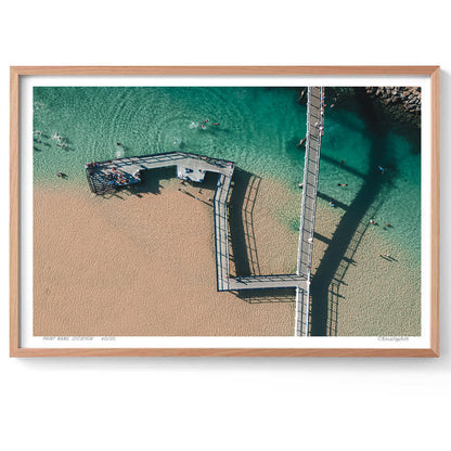 Change - Aerial Ocean Print of South West Rocks, NSW
