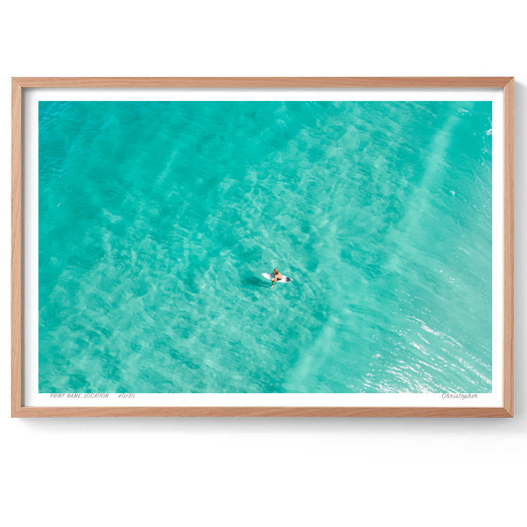 One – Coastal Print of Merewether Newcastle