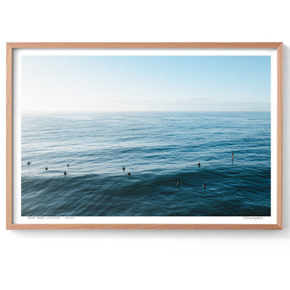 After Tomorrow – Aerial Coastal Print of Shelly Beach, NSW