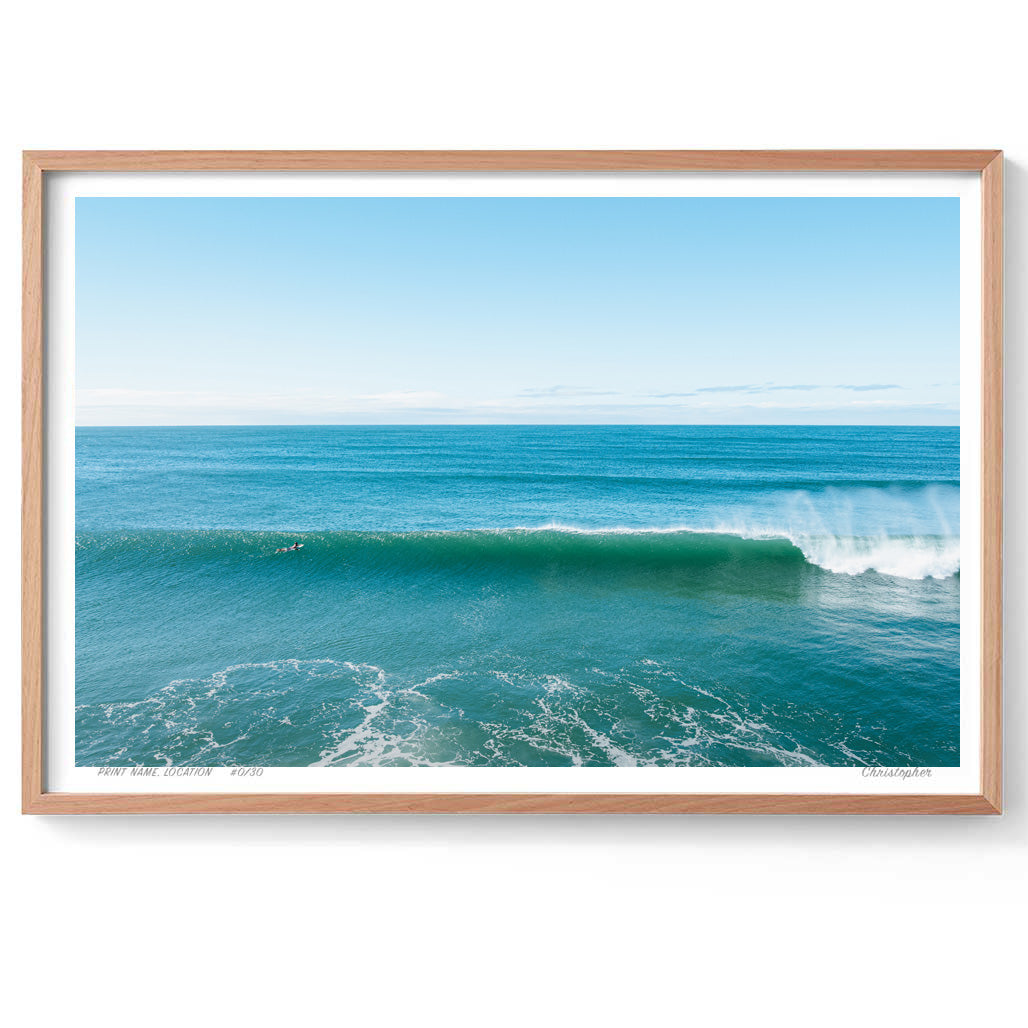 Long Lines Print of Avoca Beach, NSW
