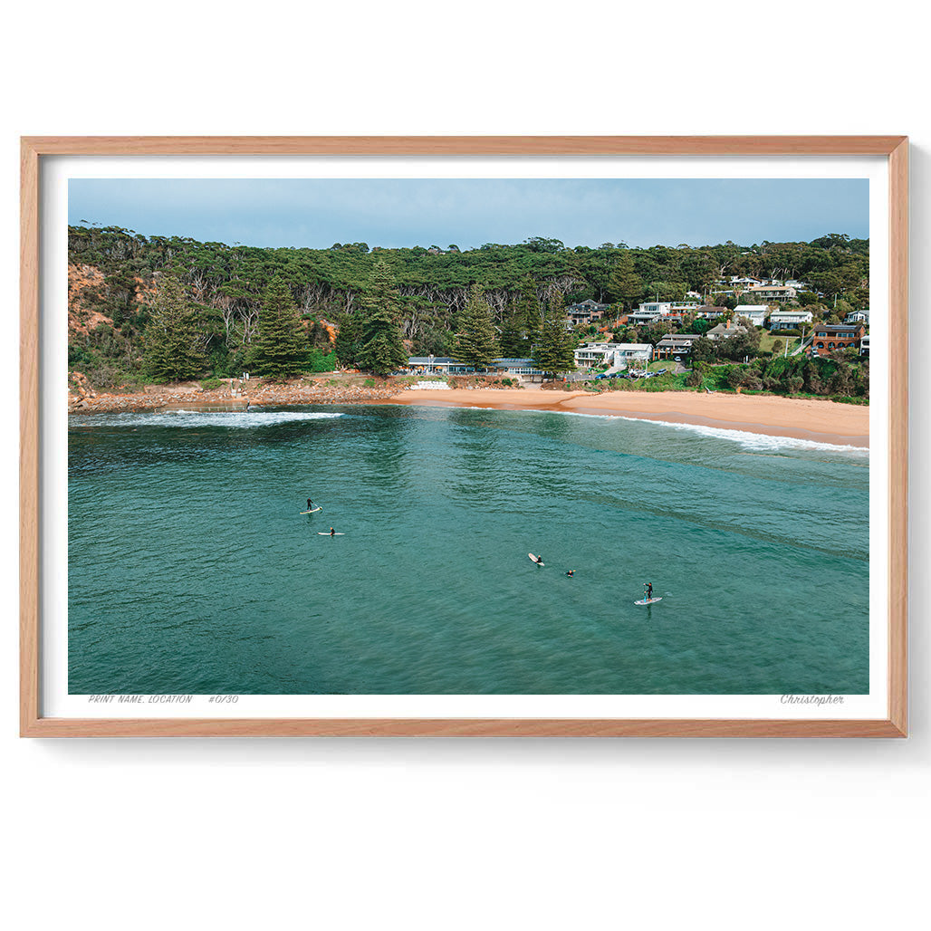 Our time  – Coastal Print of Macmasters Beach, NSW