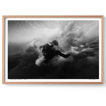 Chaos  - Surf Print of Forresters Beach, NSW