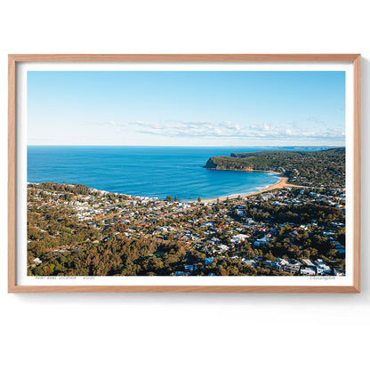 All involved – Aerial Print of Copacabana, NSW