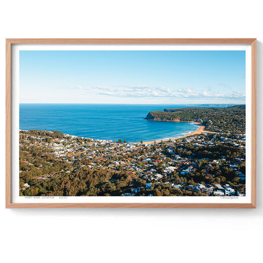 All involved – Aerial Print of Copacabana, NSW