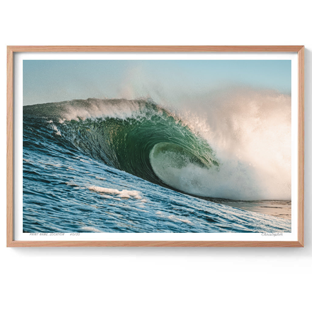 Power – Surf Print of Bateau Bay, NSW