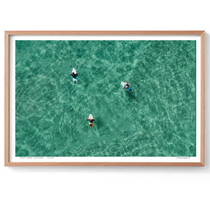 The Magic Number – Fine Art Aerial Coastal Print of Wamberal Beach, NSW