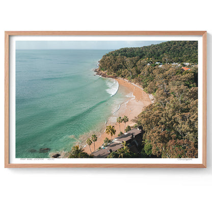 First Point - Coastal Print of Noosa, Sunshine Coast QLD