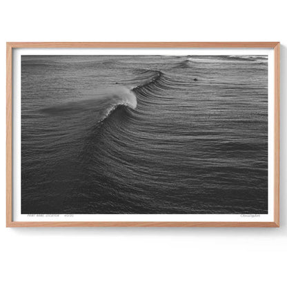Lovely Lines – Aerial Coastal Print of North Avoca, NSW