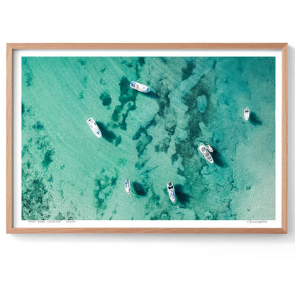 7 Boats – Coastal Print of Terrigal Beach, NSW