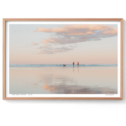 Walking Who - Coastal Print of Coolum, Sunshine Coast QLD