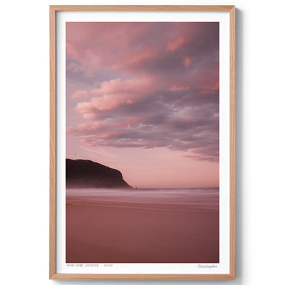 Hues – Coastal Surf Print of Forresters Beach, NSW