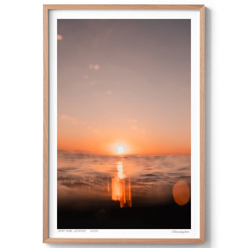 Motion Blur – Surf Print of Bateau Bay, NSW