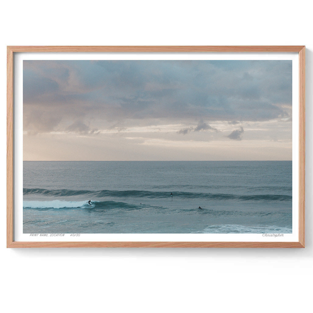 Life of the Morning  – Coastal Print of Shelly Beach, NSW