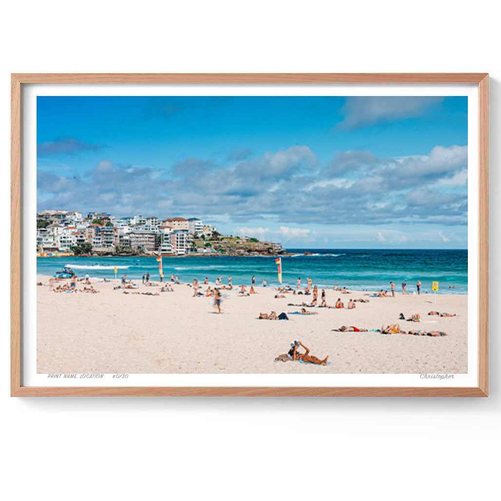 City Life – Coastal Print of Bondi, Sydney